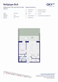Visual presentation of the listing
