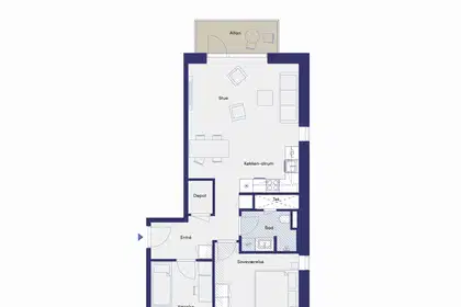 Visual presentation of the listing