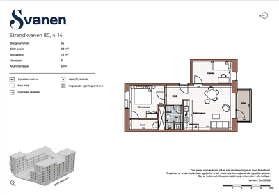 Visual presentation of the listing