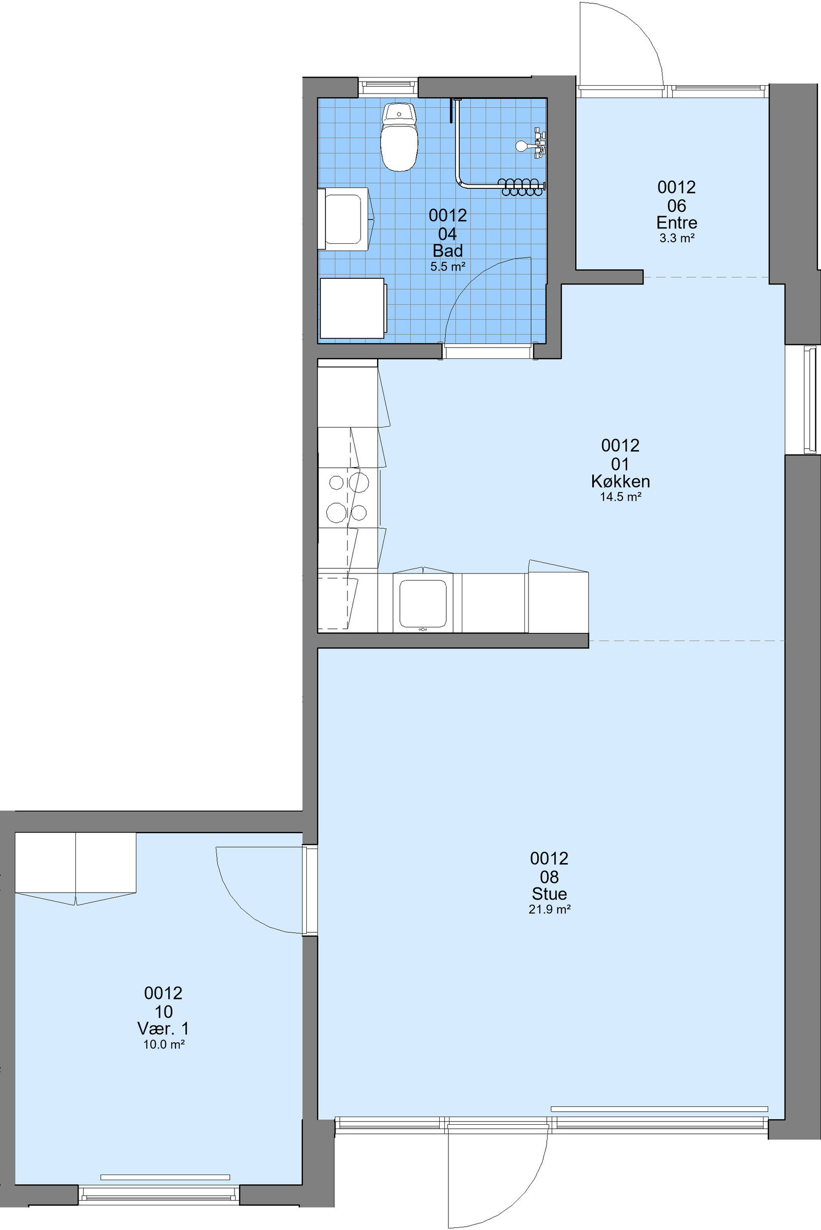 Visual presentation of the listing