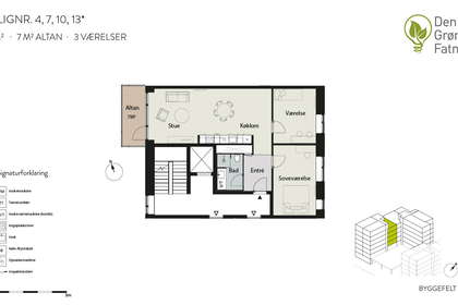Visual presentation of the listing