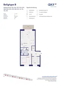 Visual presentation of the listing