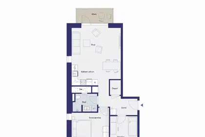 Visual presentation of the listing