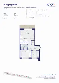 Visual presentation of the listing