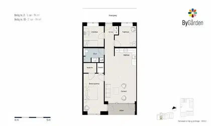 Visual presentation of the listing
