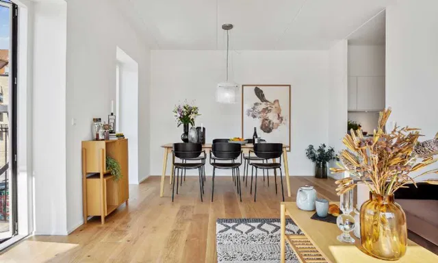 apartment Møntmesterhus – Lovely 4-Room Apartment with Space for the Family and a Cozy Moment on the Balcony