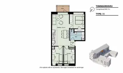 Visual presentation of the listing