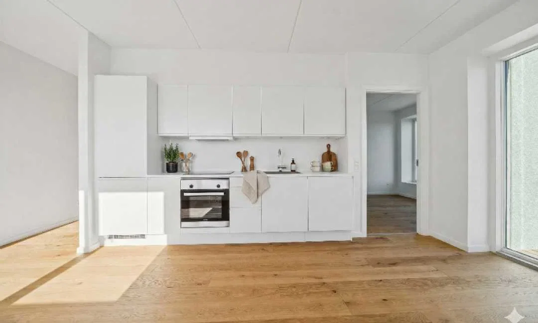 apartment Stilren lejlighed i attraktive Ørestad Syd med altan