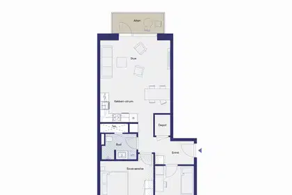 Visual presentation of the listing