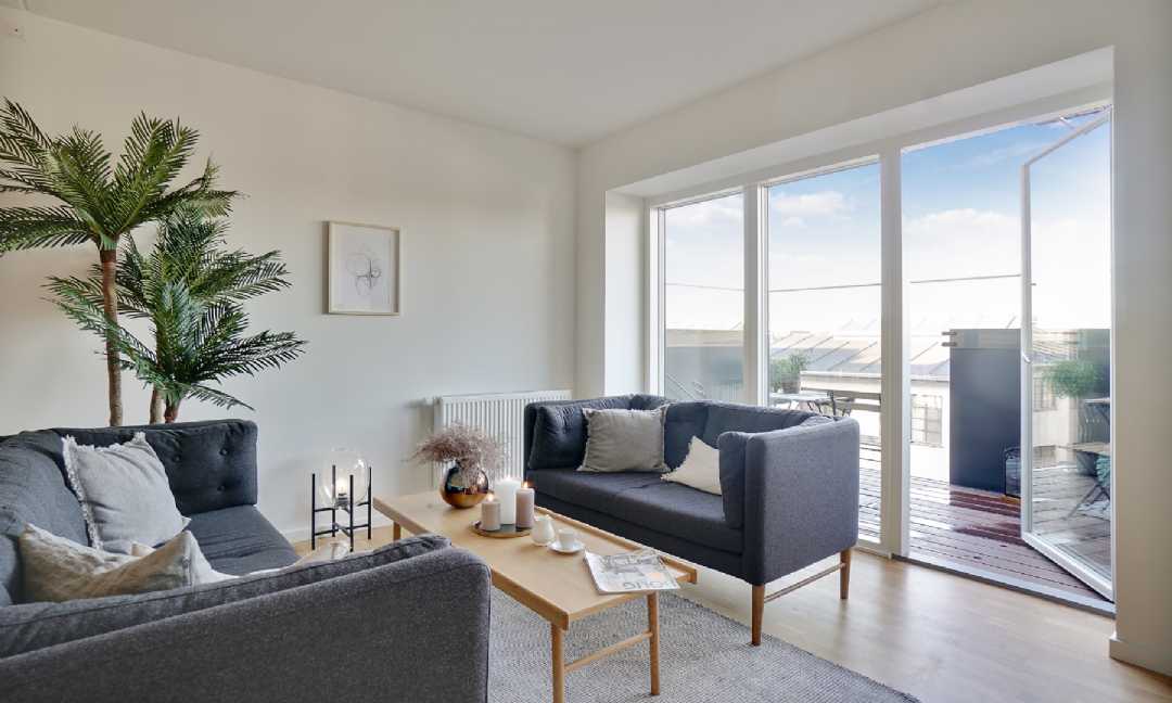 apartment Møbelfabrikken - Stor og lækker 3-værelses lejlighed i moderne byggeri i Søborg