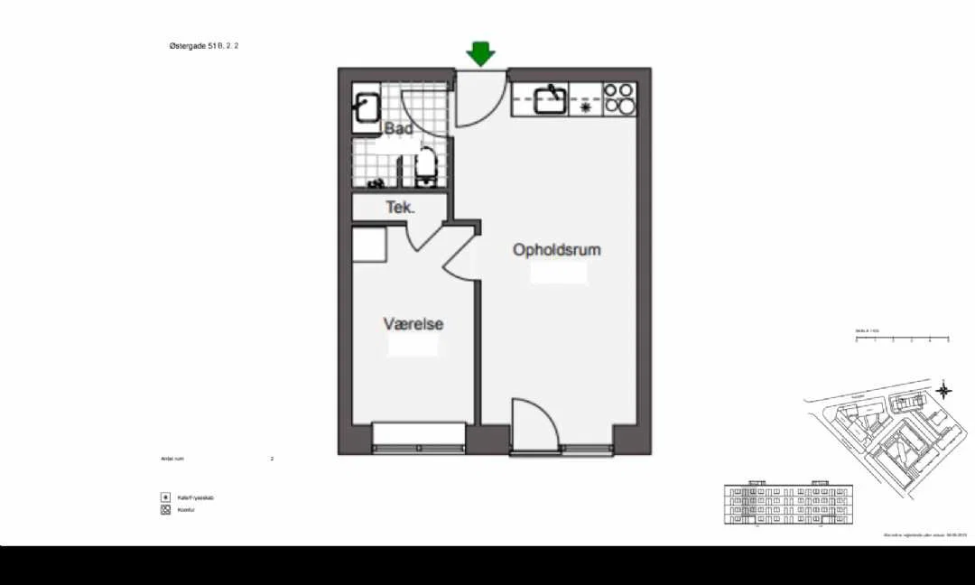 Visual presentation of the listing