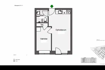 Visual presentation of the listing