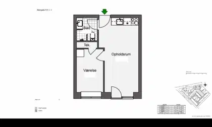Visual presentation of the listing