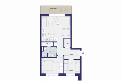 Visual presentation of the listing