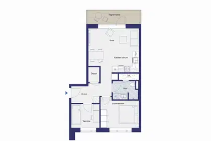 Visual presentation of the listing