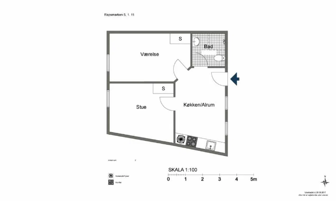 Visual presentation of the listing
