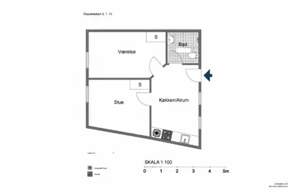 Visual presentation of the listing