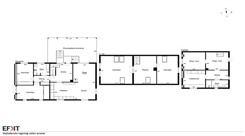 Visual presentation of the listing