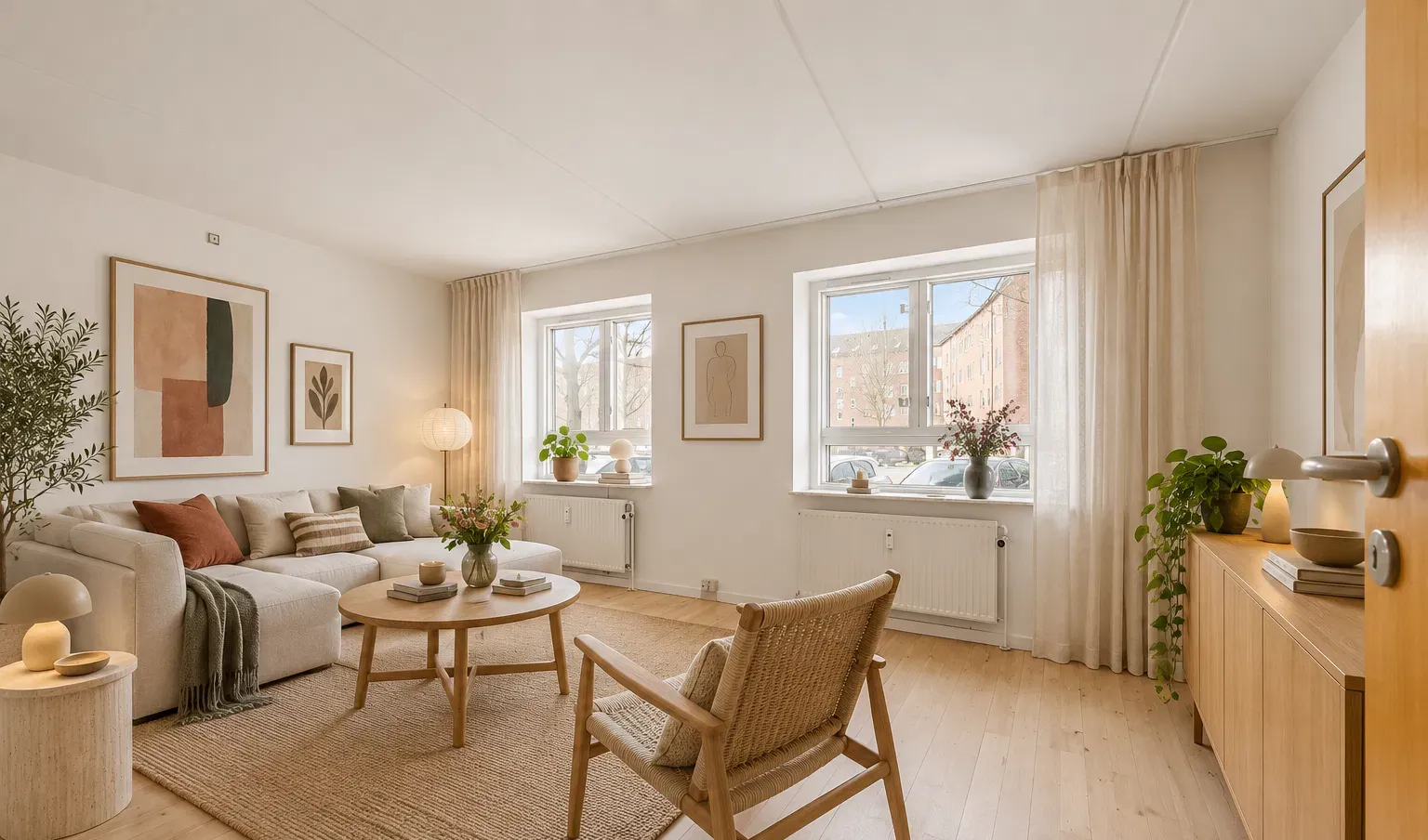 Visual presentation of the listing