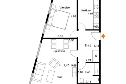 Visual presentation of the listing