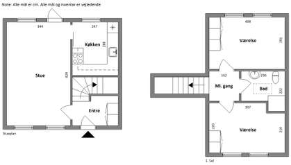 Visual presentation of the listing