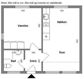 Visual presentation of the listing