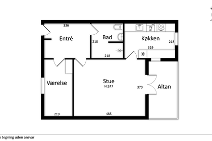 Visual presentation of the listing