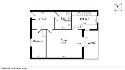 Visual presentation of the listing