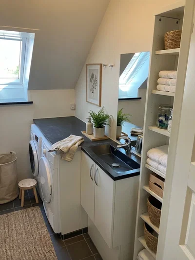 Charmerende delevenlig lejlighed med moderne køkken, udsigt og vaskefaciliteter. - Fabersvej, Randers C - 4
