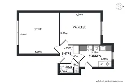 Visual presentation of the listing