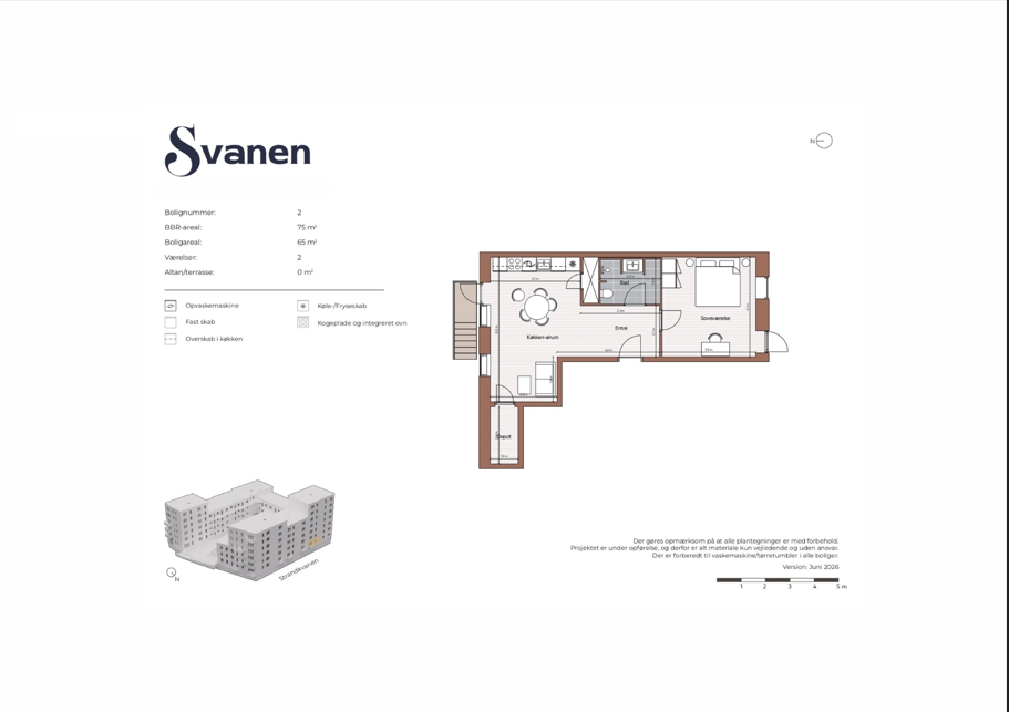 Visual presentation of the listing
