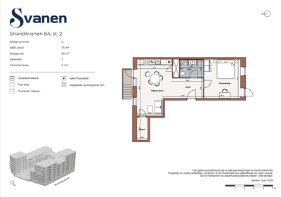 Visual presentation of the listing