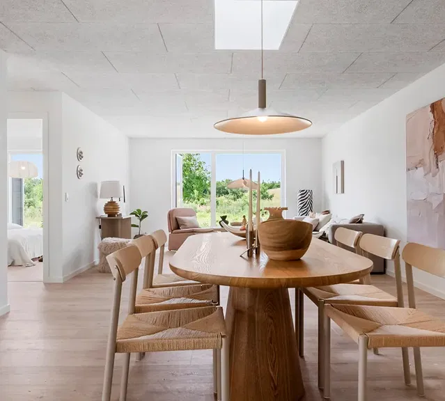 townhouse Moderne rækkehus i Snejbjerg med have og fællesfaciliteter