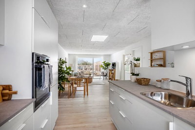 Moderne étplansrækkehus med have og fællesfaciliteter - Æblelunden, Herning - 2