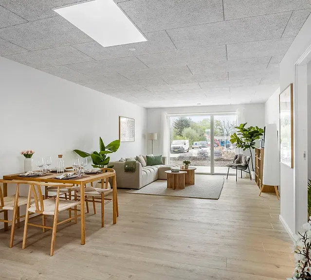 townhouse Moderne étplansrækkehus med have og fællesfaciliteter