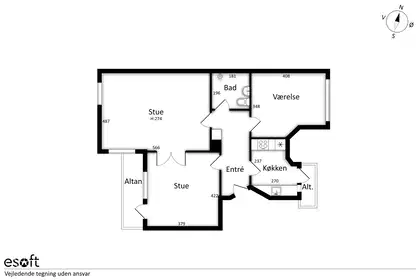 Visual presentation of the listing