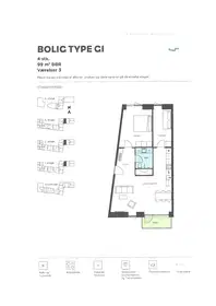 Visual presentation of the listing