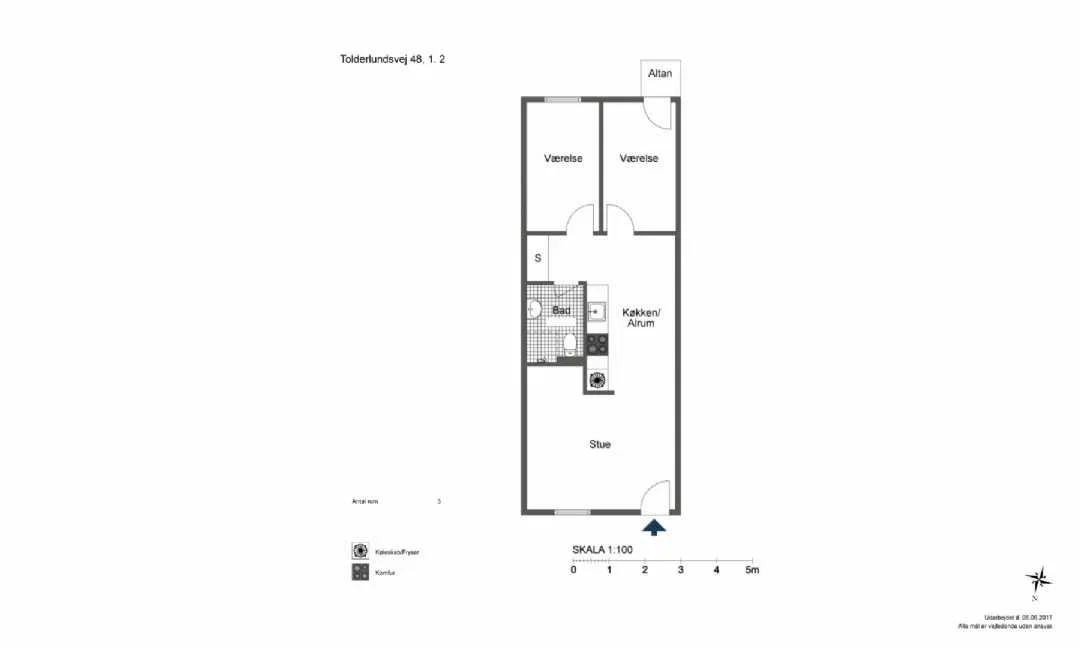 Visual presentation of the listing