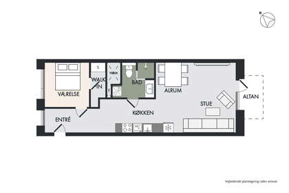 Visual presentation of the listing