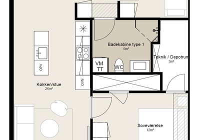 Visual presentation of the listing