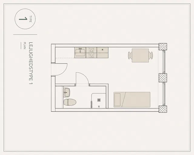 apartment Historiske boliger med moderne studenterliv i Søborg