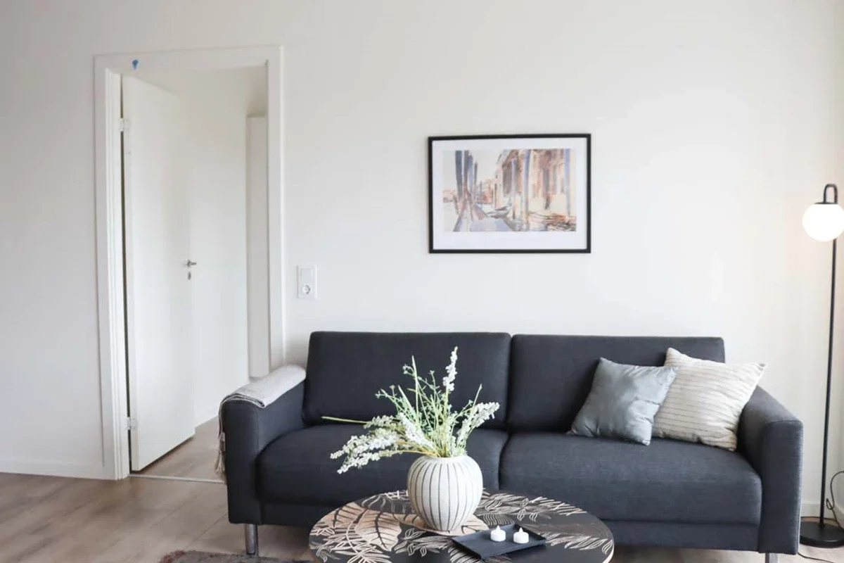 townhouse Rækkehus med terrasse, skur og flisearealer