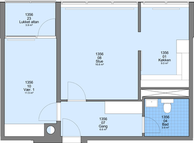 Visual presentation of the listing