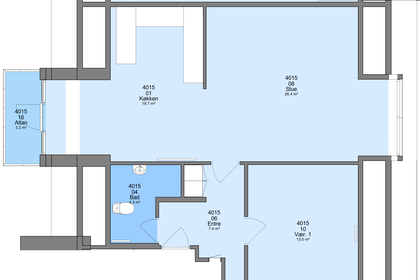 Visual presentation of the listing
