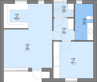 Visual presentation of the listing