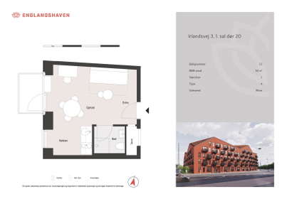 Visual presentation of the listing