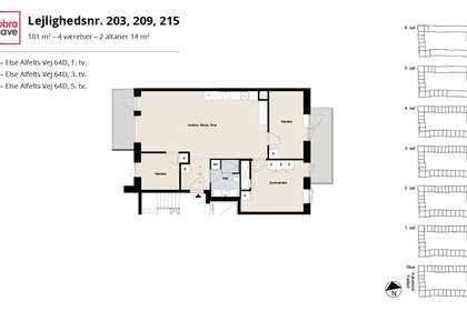 Visual presentation of the listing