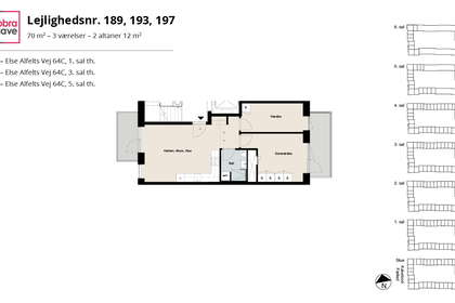 Visual presentation of the listing
