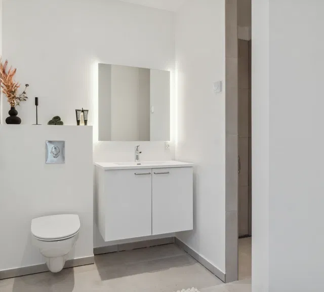 townhouse Moderne etplansrækkehus med naturskøn beliggenhed