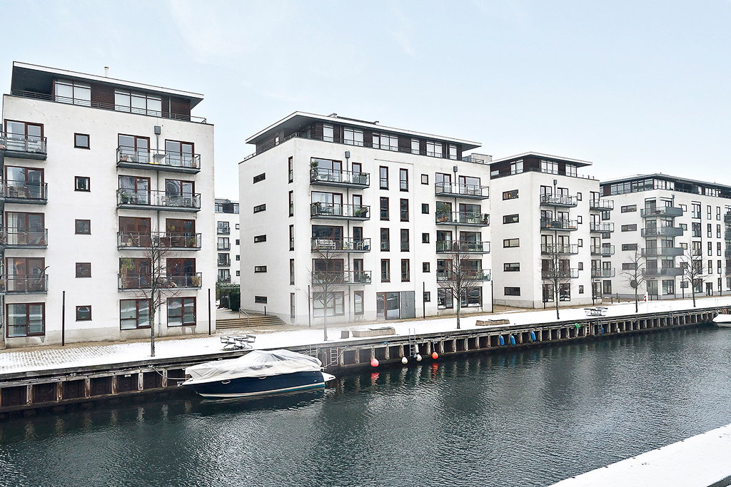 apartment Vandnær bolig med moderne arkitektur i København